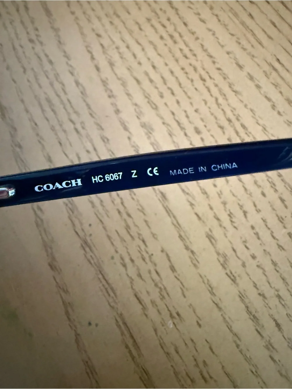 Coach navy blue frames braid style 5290